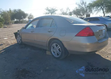 2006 Honda Accord 2.4 Ex из США, поврежденный, VIN 1HGCM56786A108003